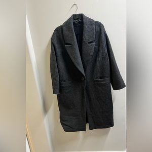 Long winter trenchcoat